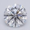 1.08 Carat Round Shaped Excellent Cut F- VVS2 Lab Grown Diamond