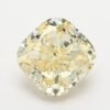 1.08 Carat Cushion Shaped Good Cut Yellow- VS1 Lab Grown Diamond