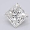 1.08 Carat Princess Shaped Excellent Cut G- VS1 Lab Grown Diamond