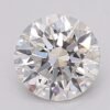1.08 Carat Round Shaped Excellent Cut G- VVS2 Lab Grown Diamond