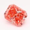 1.08 Carat Radiant Shaped Very Good Cut Pink- VS2 Lab Grown Diamond