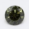 1.09 Carat Round Shaped Very Good Cut Green- SI1 Lab Grown Diamond