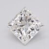 1.09 Carat Princess Shaped Excellent Cut F- VS1 Lab Grown Diamond