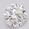 1.09 Carat Round Shaped Excellent Cut F- VS1 Lab Grown Diamond