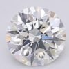 1.09 Carat Round Shaped Excellent Cut F- VS1 Lab Grown Diamond
