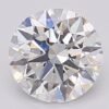 1.09 Carat Round Shaped Excellent Cut F- VS1 Lab Grown Diamond