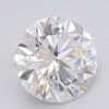 1.09 Carat Round Shaped Excellent Cut F- VS1 Lab Grown Diamond