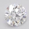 1.09 Carat Round Shaped Excellent Cut F- VS1 Lab Grown Diamond