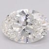 1.09 Carat Oval Shaped Excellent Cut F- VVS2 Lab Grown Diamond
