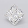1.09 Carat Princess Shaped Excellent Cut G- VS1 Lab Grown Diamond