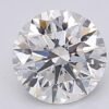 1.09 Carat Round Shaped Excellent Cut G- VS2 Lab Grown Diamond