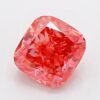 1.09 Carat Cushion Shaped Very Good Cut Pink- VS2 Lab Grown Diamond