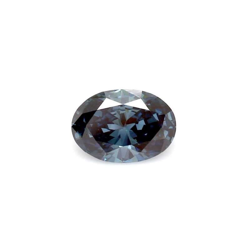 1.11 Carat Oval Shaped Very Good Cut Blue- VS1 Lab Grown Diamond