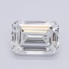1.11 Carat Emerald Shaped Excellent Cut F- VS1 Lab Grown Diamond