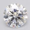 1.11 Carat Round Shaped Excellent Cut F- VS1 Lab Grown Diamond