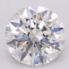 1.11 Carat Round Shaped Excellent Cut F- VS2 Lab Grown Diamond