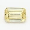 1.11 Carat Emerald Shaped Good Cut Yellow- SI1 Lab Grown Diamond