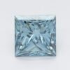1.11 Carat Princess Shaped Good Cut Blue- SI1 Lab Grown Diamond