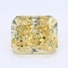 1.11 Carat Radiant Shaped Very Good Cut Yellow- SI2 Lab Grown Diamond