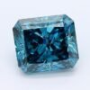 1.13 Carat Radiant Shaped Very Good Cut Blue- VS1 Lab Grown Diamond