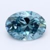1.13 Carat Oval Shaped Very Good Cut Blue- VS1 Lab Grown Diamond