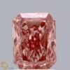1.13 Carat Radiant Shaped Good Cut Pink- VS1 Lab Grown Diamond
