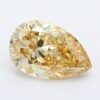1.13 Carat Pear Shaped Good Cut Yellow- SI1 Lab Grown Diamond