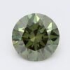 1.14 Carat Round Shaped Very Good Cut Green- SI1 Lab Grown Diamond