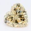 1.15 Carat Heart Shaped Good Cut Yellow- VS2 Lab Grown Diamond