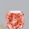1.16 Carat Cushion Shaped Good Cut Pink- VS1 Lab Grown Diamond