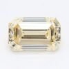 1.18 Carat Emerald Shaped Very Good Cut Yellow- SI1 Lab Grown Diamond