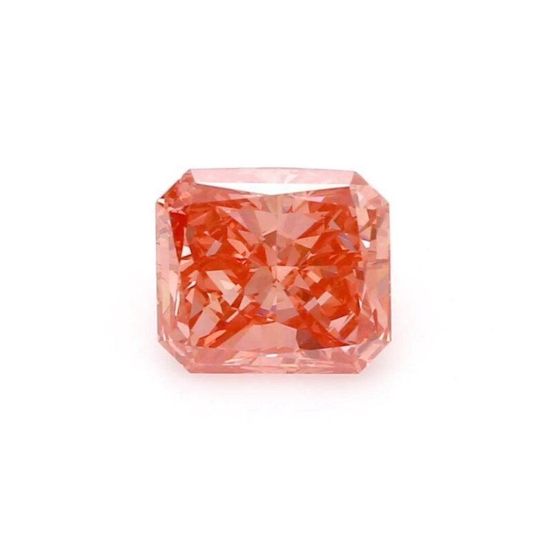 1.18 Carat Radiant Shaped Excellent Cut Pink- SI1 Lab Grown Diamond