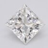 1.1 Carat Princess Shaped Excellent Cut E- VS1 Lab Grown Diamond
