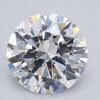 1.1 Carat Round Shaped Excellent Cut F- VS1 Lab Grown Diamond