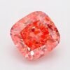 1.1 Carat Cushion Shaped Very Good Cut Pink- SI2 Lab Grown Diamond