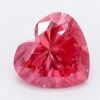 1.21 Carat Heart Shaped Good Cut Pink- SI1 Lab Grown Diamond