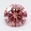 1.21 Carat Round Shaped Very Good Cut Pink- SI1 Lab Grown Diamond