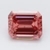 1.21 Carat Emerald Shaped Good Cut Pink- VS2 Lab Grown Diamond