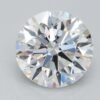 1.22 Carat Round Shaped Excellent Cut G- VS1 Lab Grown Diamond