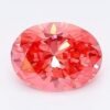 1.23 Carat Oval Shaped Very Good Cut Pink- SI2 Lab Grown Diamond
