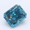 1.26 Carat Radiant Shaped Very Good Cut Blue- SI1 Lab Grown Diamond