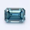 1.27 Carat Emerald Shaped Good Cut Blue- SI2 Lab Grown Diamond