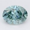 1.27 Carat Oval Shaped Very Good Cut Green- SI1 Lab Grown Diamond