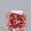 1.28 Carat Cushion Shaped Good Cut Pink- VS1 Lab Grown Diamond