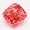 1.28 Carat Cushion Shaped Very Good Cut Pink- VS2 Lab Grown Diamond