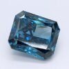 1.29 Carat Radiant Shaped Fair Cut Blue- VS2 Lab Grown Diamond