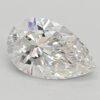 1.29 Carat Pear Shaped Excellent Cut E- VS2 Lab Grown Diamond