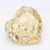 1.29 Carat Heart Shaped Good Cut Yellow- VS1 Lab Grown Diamond