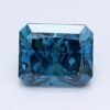 1.31 Carat Radiant Shaped Good Cut Blue- VS1 Lab Grown Diamond