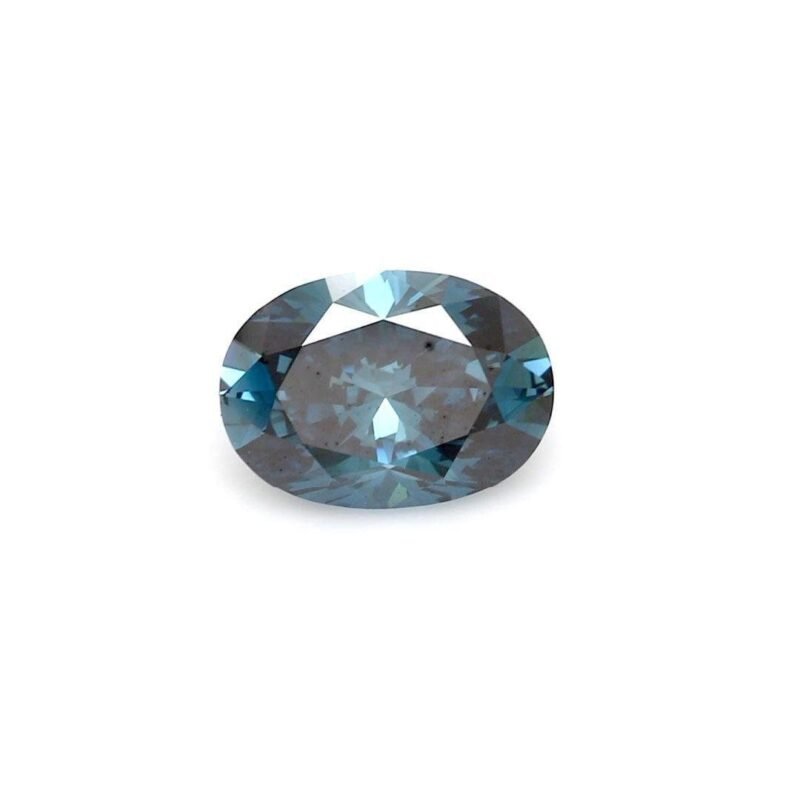1.31 Carat Oval Shaped Very Good Cut Blue- VS2 Lab Grown Diamond